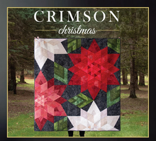 Load image into Gallery viewer, Crimson Christmas Pattern &amp; Ruler
