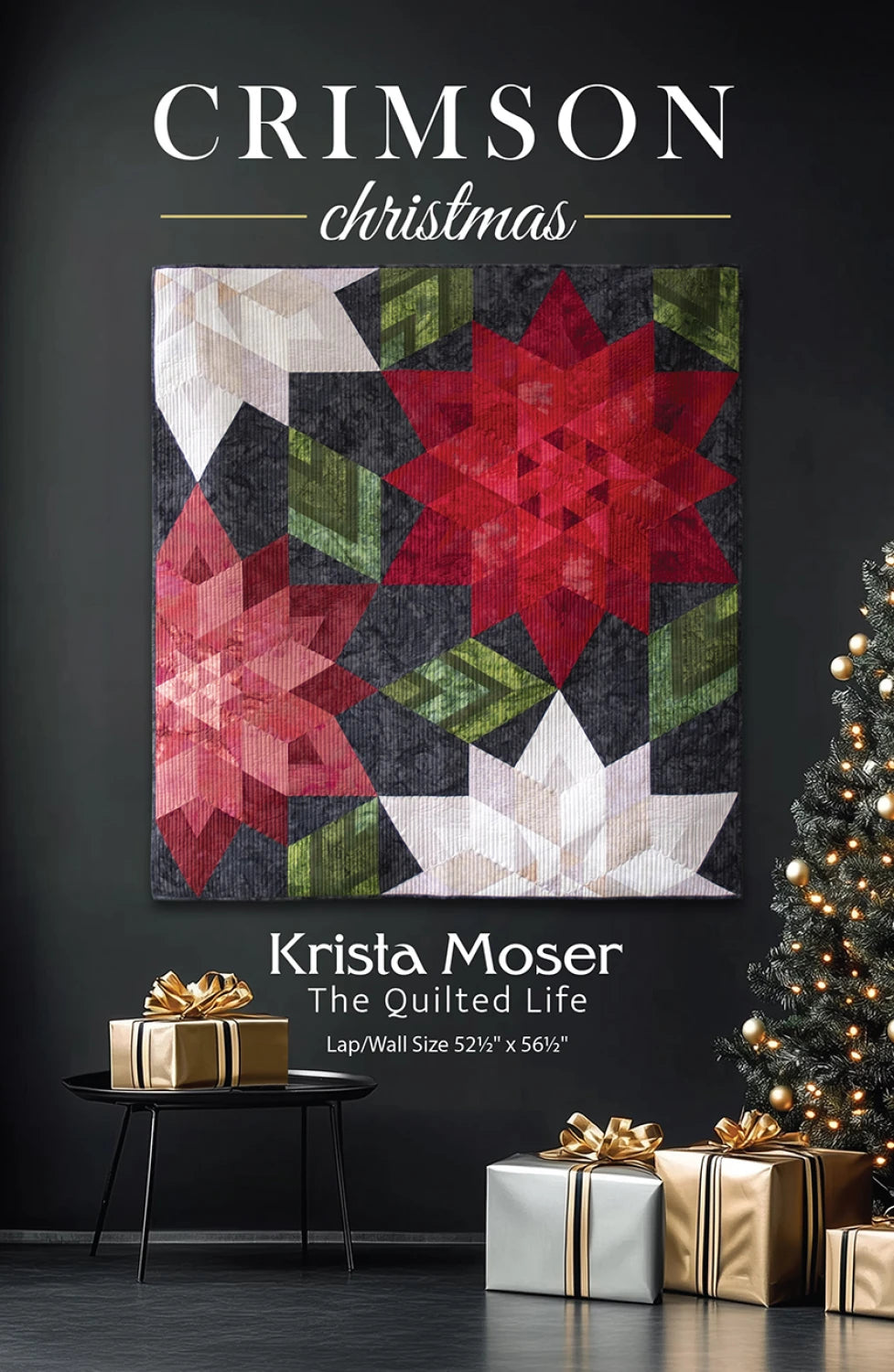 Crimson Christmas Pattern & Ruler
