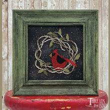 Load image into Gallery viewer, Winter Nest Punchneedle Embroidery
