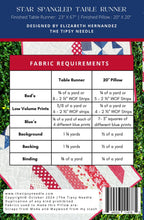Load image into Gallery viewer, Star Spangled Table Runner &amp; Pillow
