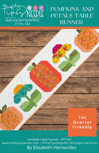 Pumpkins & Petals Table Runner