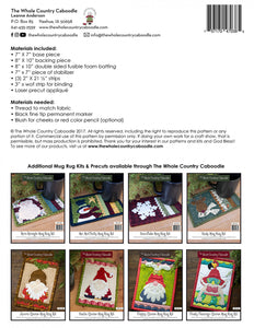 Santa Mug Rug Kit