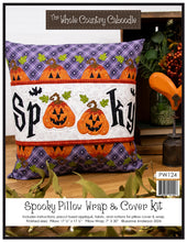 Load image into Gallery viewer, Spooky Pillow Wrap &amp; Cover Kit
