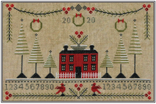 Load image into Gallery viewer, Cranberry Christmas<BR>Cross Stitch Pattern
