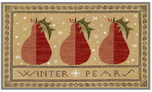 Load image into Gallery viewer, Winter Pear<BR>Cross Stitch Pattern
