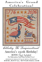 Load image into Gallery viewer, America's Grand Celebration<BR>Cross Stitch Pattern
