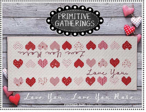Love You...Love You More Quilt Kit & Pattern