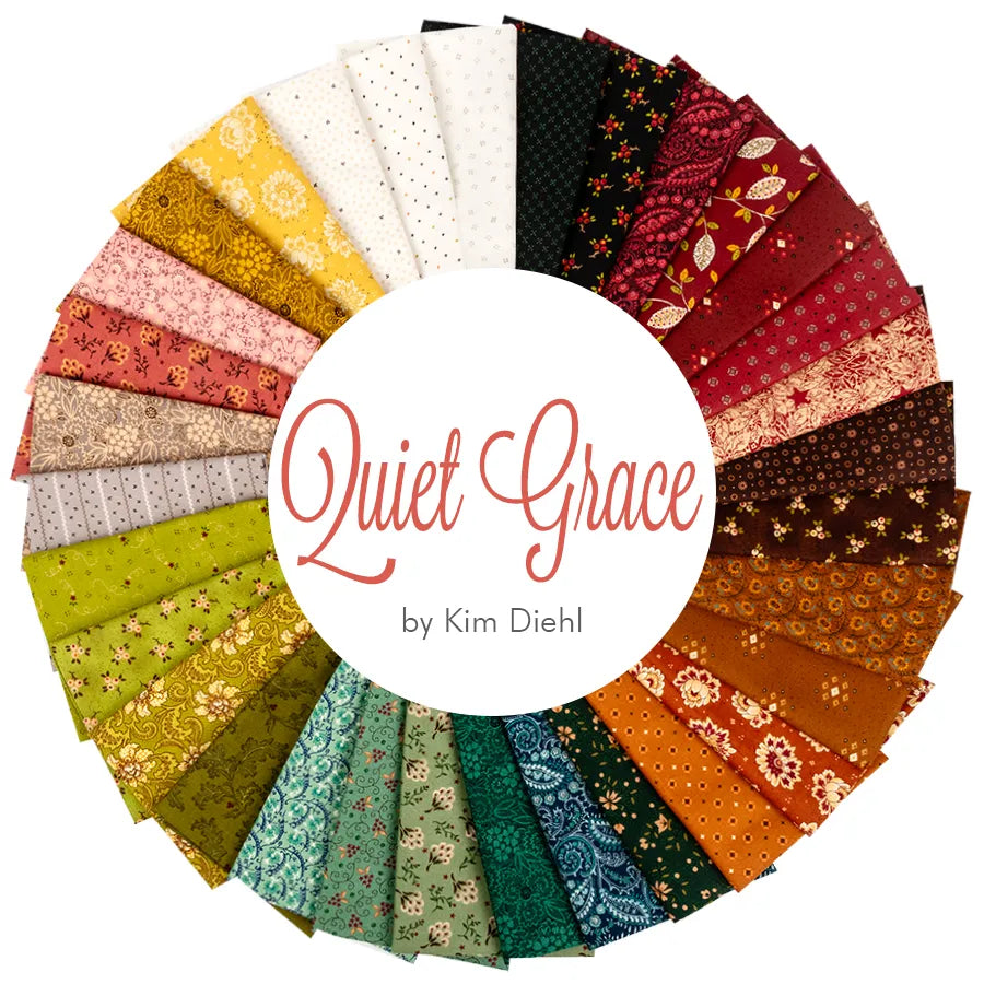 Quiet Grace Fat Quarter Bundle<BR>Kim Diehl