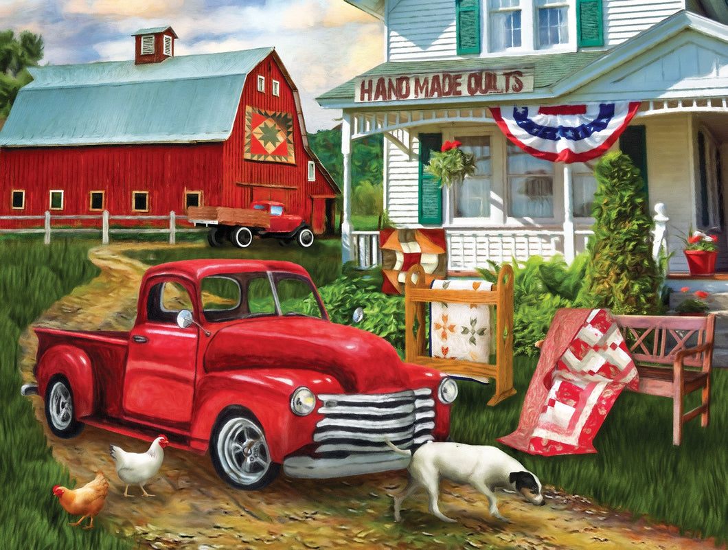 Stopping at the Farm Jigsaw Puzzle