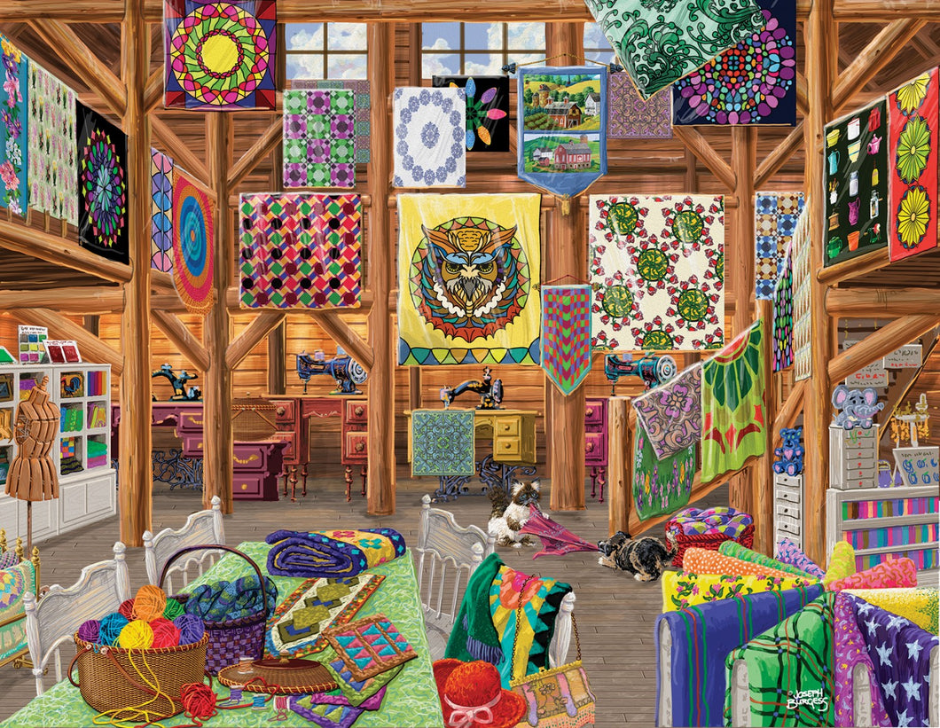 Quilted With Love  Jigsaw Puzzle
