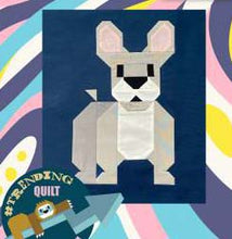 Load image into Gallery viewer, TRENDING QUILT - French Bulldog Block
