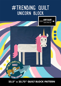 TRENDING QUILT - Unicorn Block