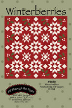 Load image into Gallery viewer, Winterberries Flannel Quilt Kit
