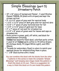 Simple Blessings - Part 5 - Strawberry Patch