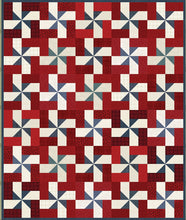 Load image into Gallery viewer, Patriotic Pinwheel Quilt Kit

