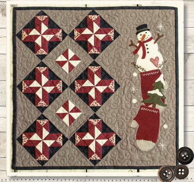 Wool & Cotton Quilt Through the Year - January