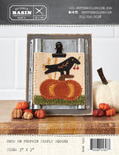 Load image into Gallery viewer, Simply Square - Crow on Pumpkin
