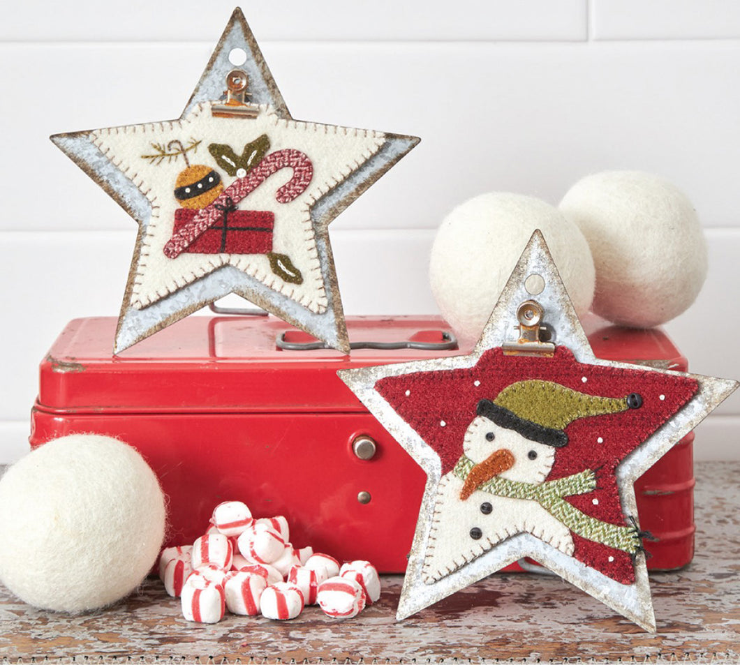 Winter Star Ornaments Pattern and Kit