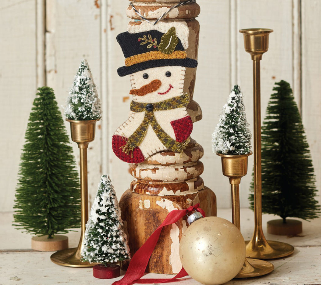 Frosty Stocking Ornament