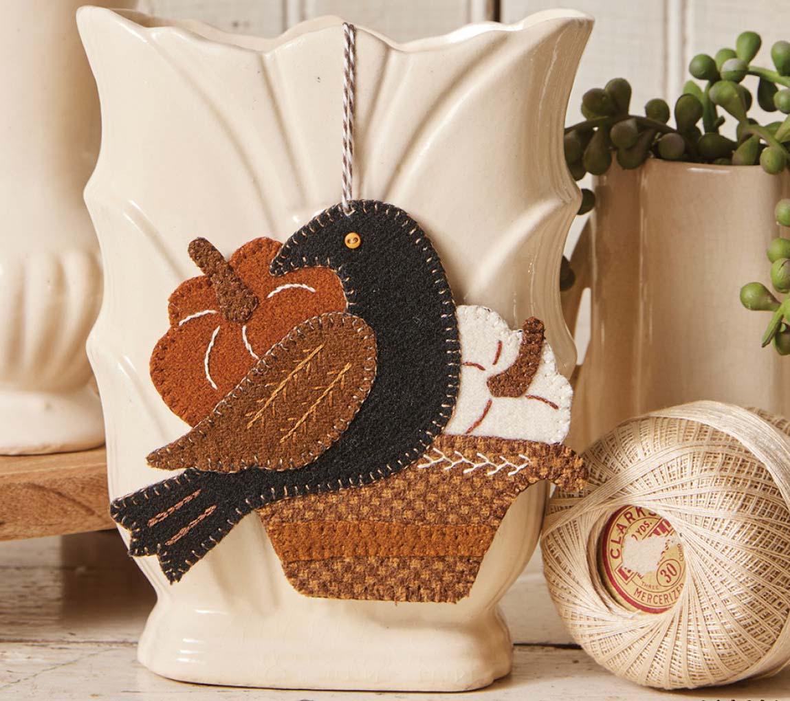 A Tisket A Tasket Basket Ornament - September