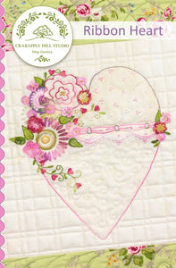 Ribbon Heart - Floss Kit and or Pattern