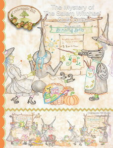 Mystery of the Salem Witches' Quilt Guild - Floss Kit and or Pattern