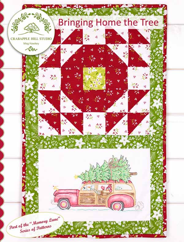 Bringing Home the Tree - Floss Kit or Pattern