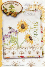 Load image into Gallery viewer, Sunflower Stitchery Folder - Floss Kit and or Pattern
