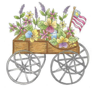 Carol Louise Designs The Flower Cart