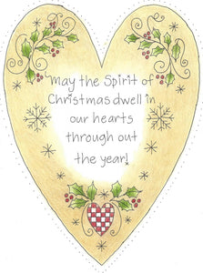 Christmas Spirit Heart