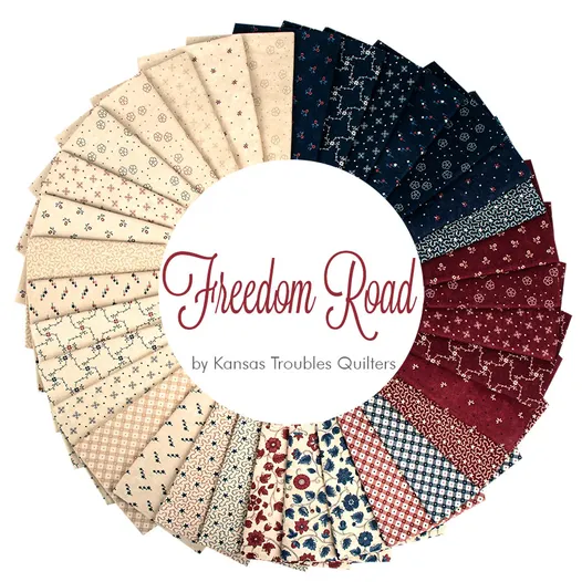 Freedom Road Layer Cake<BR>Kansas Troubles Quilters
