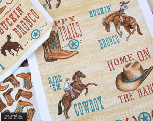 Home on the Range Fat Quarter<BR>Deb Strain