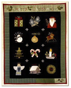 Christmas Sampler Mini Quilt
