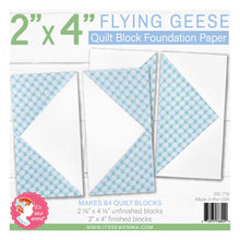 Load image into Gallery viewer, Flying Geese Foundation Papers-Bundle and Save!
