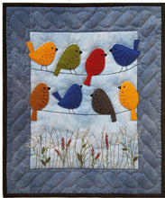Load image into Gallery viewer, Birds on Wires Wall Quilt Kit
