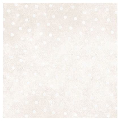 Woolies Flannel -Cream Polka Dots Flannel - MASF18506 EW