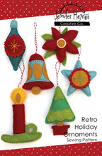 Load image into Gallery viewer, Retro Holiday Ornaments
