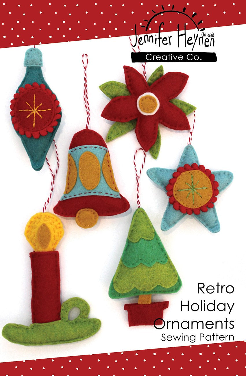 Retro Holiday Ornaments