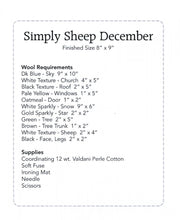 Load image into Gallery viewer, Simply Sheep December
