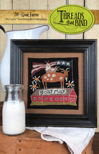 Load image into Gallery viewer, Goat Farm Punchneedle Embroidery Pattern
