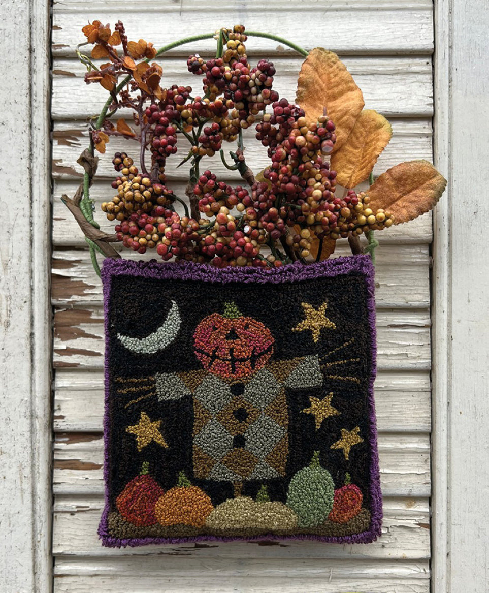 Night Watchman Punchneedle Embroidery