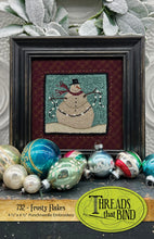Load image into Gallery viewer, Frosty Flakes Punchneedle Embroidery
