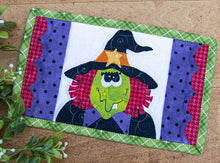 Load image into Gallery viewer, Mud Rug Wilma the Witch
