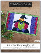 Load image into Gallery viewer, Mud Rug Wilma the Witch
