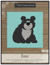 Load image into Gallery viewer, Bear Precut Fused Applique Pack
