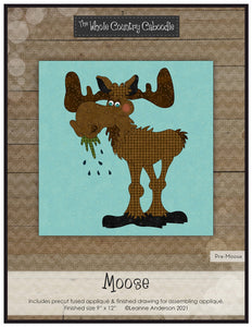 Moose Precut Fused Applique Pack
