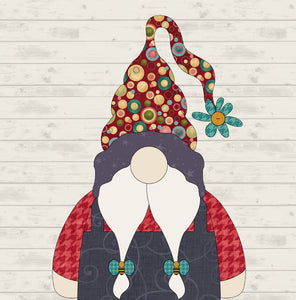 Gnome for the Holidays Calendar Applique Quilt Precut Pack